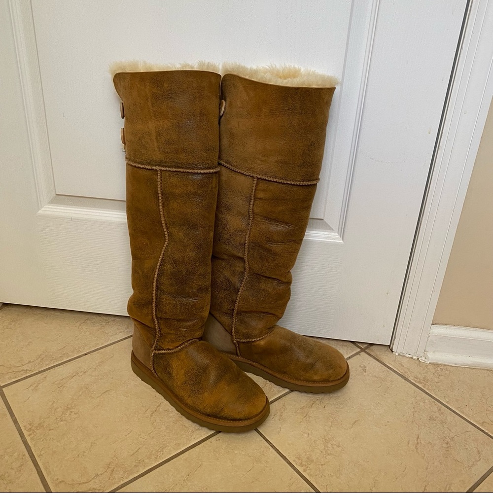 UGG Over the Knee Bailey Button Boots